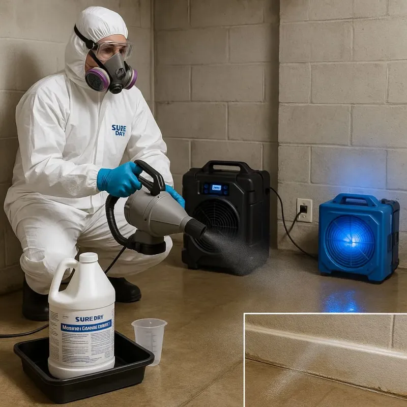 Sanitization and Odor Removal process in Missouri City, TX