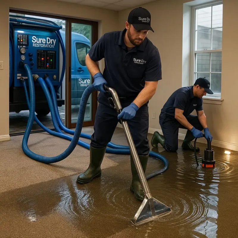Water Extraction and Removal process in Missouri City, TX
